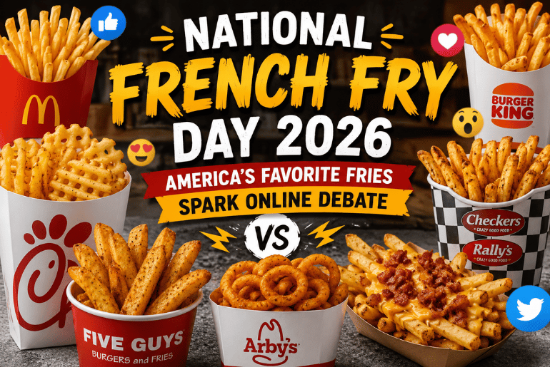 National French Fry Day 2026: America's Favorite Fries Spark Online Debate