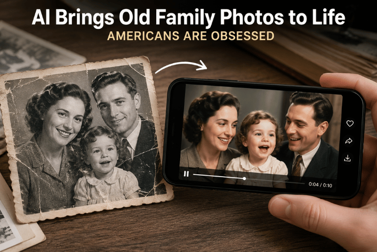 Americans Are Using AI to Bring Old Family Photos to Life and the Videos Are Going Viral