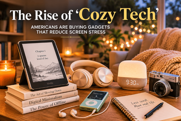 Americans Are Turning to "Cozy Tech" to Escape Screen Fatigue