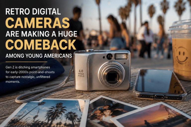 Gen Z Is Bringing Back Digital Cameras From the 2000s