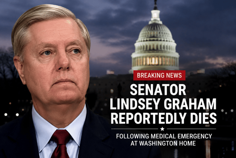 Senator Lindsey Graham Reportedly Dies Following Medical Emergency at Washington Home