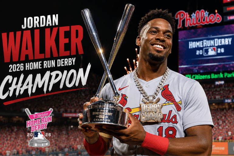 Jordan Walker Stuns Philly Crowd With Six Straight Homers to Win Home Run Derby