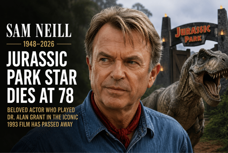 Fans Mourn Loss of Sam Neill as Original Jurassic Park Cast Shrinks Again