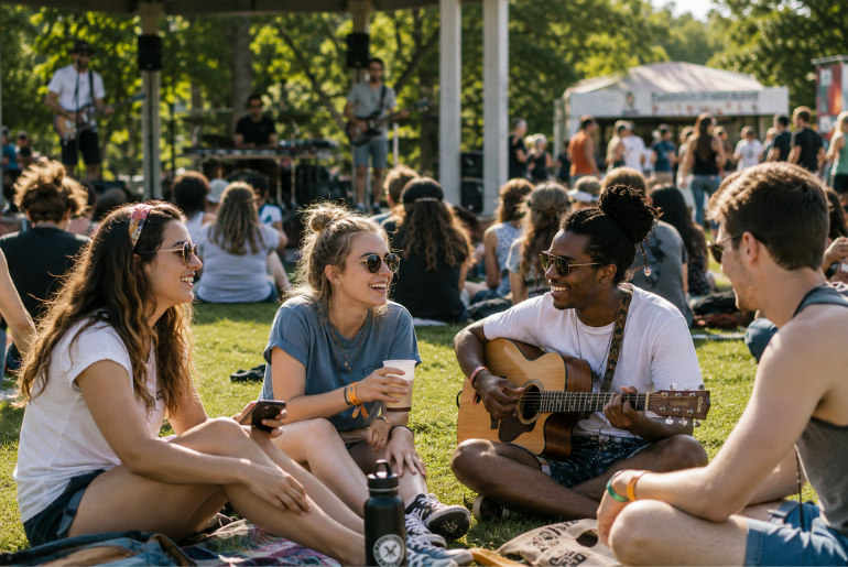 Offline Festivals Are Winning Over Gen Z