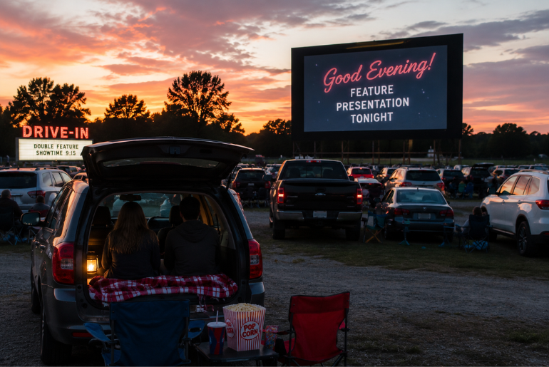 Drive In Movie Theaters Are Enjoying a Summer Revival