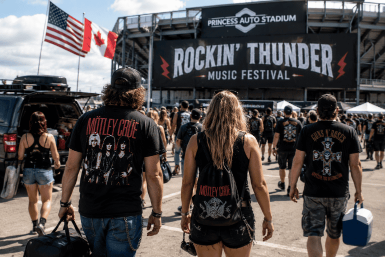 Rock Fans Are Turning Rockin' Thunder Into a Cross Border Summer Road Trip
