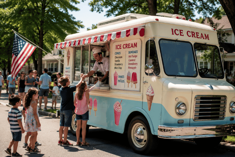 Retro Ice Cream Trucks Are Making a Summer Comeback