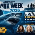 Discovery’s Shark Week 2026 Returns With New Specials, Celebrity Guests, and Ocean Adventures