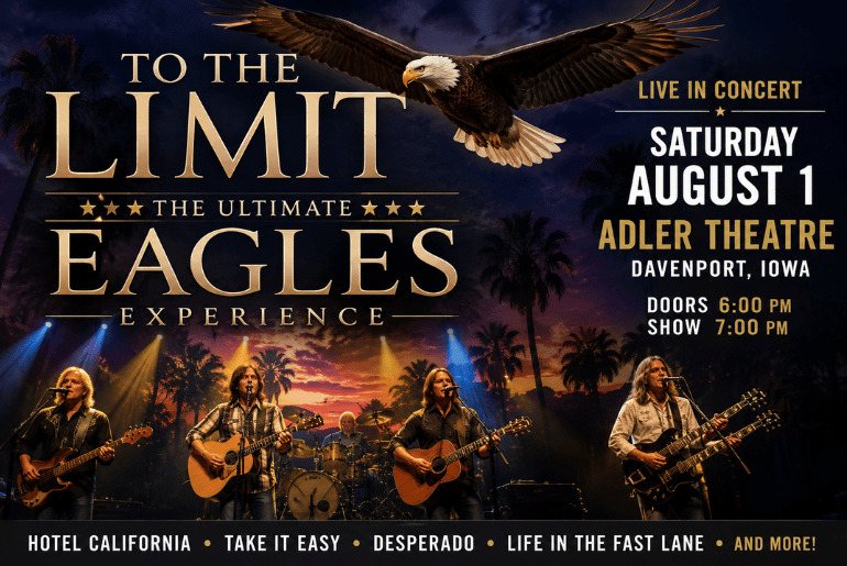 Classic Eagles Hits Return to the Stage as To The Limit Performs at Adler Theatre
