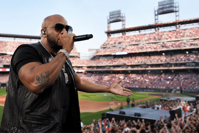 Phillies and Flo Rida Team Up for Postgame Concert at Citizens Bank Park