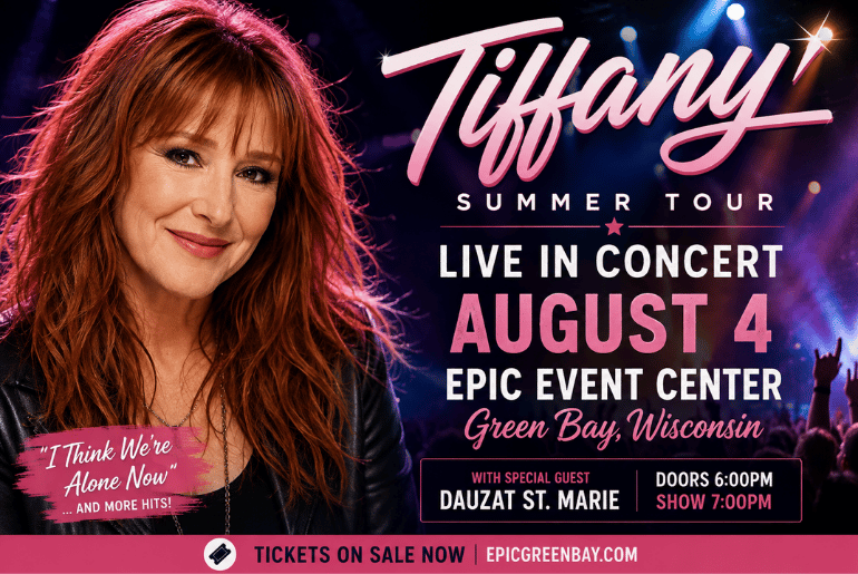 Tiffany Brings Her Summer Tour to EPIC Event Center in Green Bay
