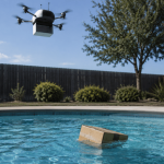 Amazon Drone Drops Customer’s Package Straight Into a Texas Swimming Pool