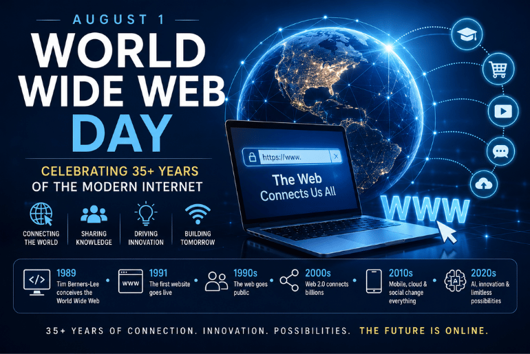 World Wide Web Day Celebrates More Than Three Decades of Digital Innovation