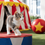 Bumbershoot Cat Circus Brings Adoptable Rescue Cats to Seattle Festival