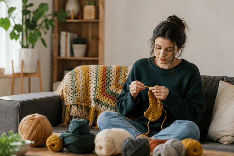 Gen Z Is Bringing “Grandma Hobbies” Back as Screen-Free Pastimes Gain New Appeal