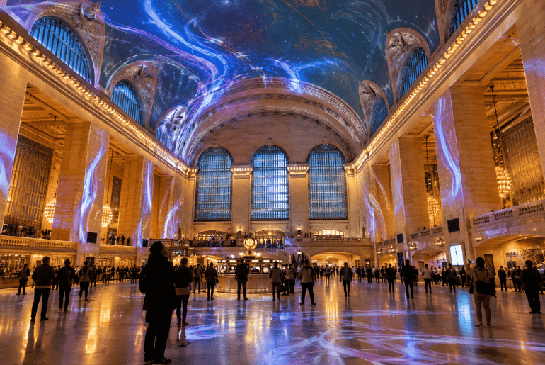 Grand Central Terminal Gets a Free AI-Powered Light and Sound Experience