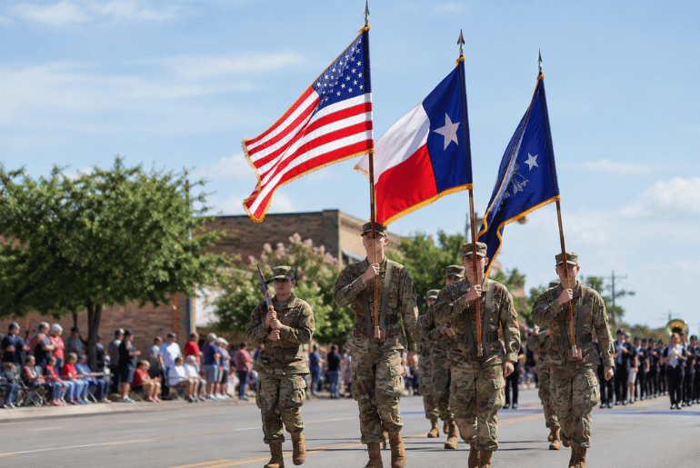 Texas Sounds 44-Nation Flag Parade Set for Marshall on September 30