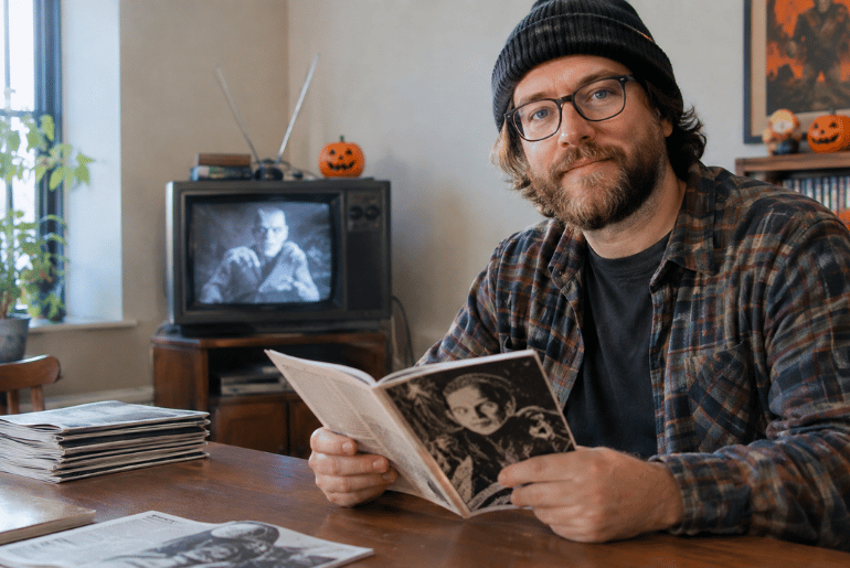 Philadelphia Artist Brings Back a Snail-Mail Halloween Movie Guide