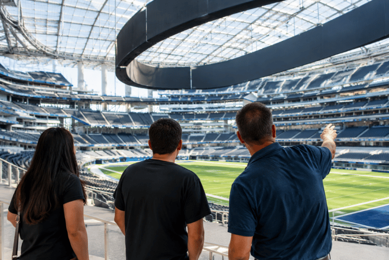 SoFi Stadium Tour Offers Behind the Scenes Look on Oct. 8